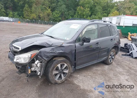 2017 Subaru Forester 2.5I Premium from USA, damaged, VIN JF2SJAEC6HH806518